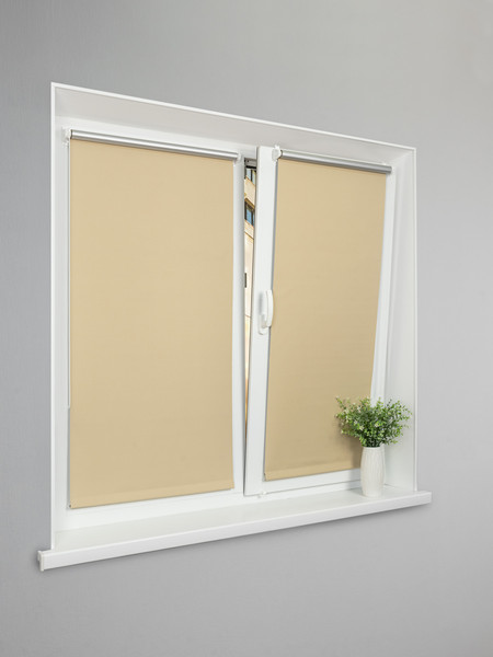 Изображение товара Рулонная штора Lm Decor Симпл Блэкаут LM 68-05 90x160 (бежевый)