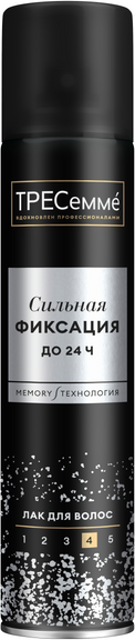 Изображение товара Лак для укладки волос Tresemme Сильная фиксация (250мл)