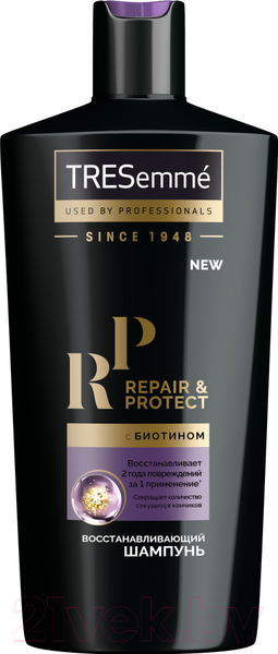 Изображение товара Шампунь для волос Tresemme Repair and Protect восстанавливающий (650мл)