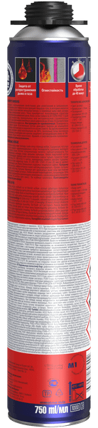 Изображение товара Пена монтажная Tytan Professional В1 огнестойкая (750мл)