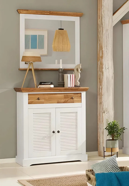 Изображение товара Зеркало Dipriz Асти / Д.7317-5 (белый воск 1620/дуб масло)