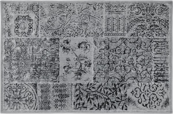 Изображение товара Ковер Karven Nostalji 120х180 / KV 033 (серый, с противоскользящей подстилкой 2001/2 100х150)