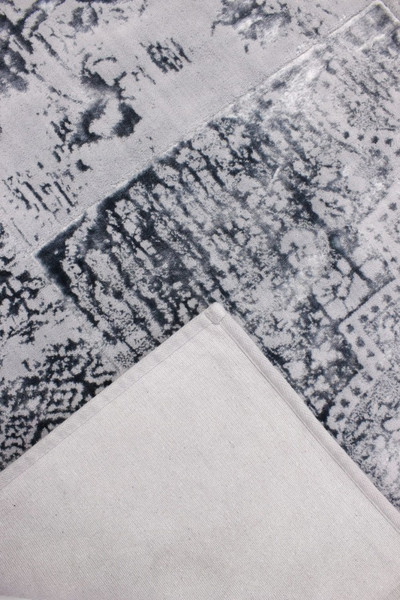 Изображение товара Ковер Karven Nostalji 120х180 / KV 033 (серый, с противоскользящей подстилкой 2001/2 100х150)