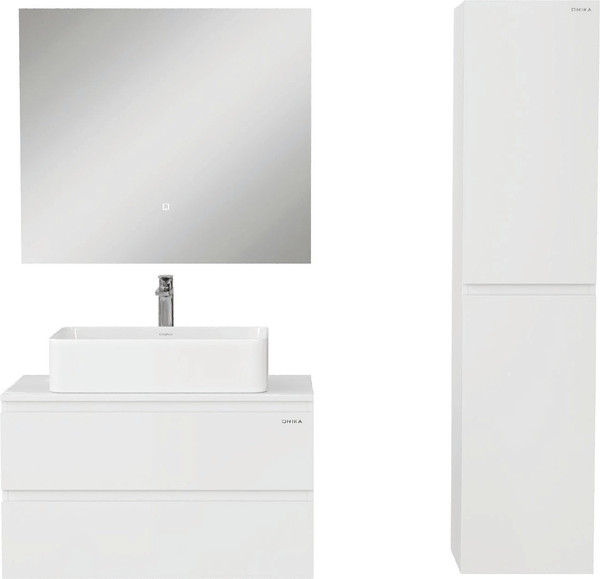 Изображение товара Тумба под умывальник Onika Алеста 80 / 108065 (белый)