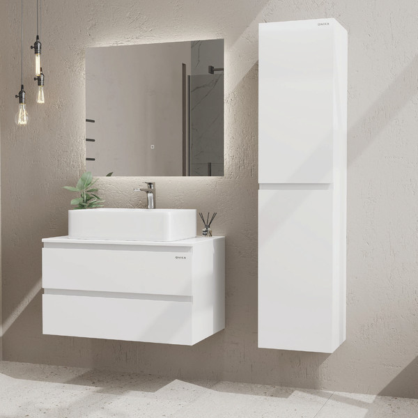 Изображение товара Тумба под умывальник Onika Алеста 80 / 108065 (белый)