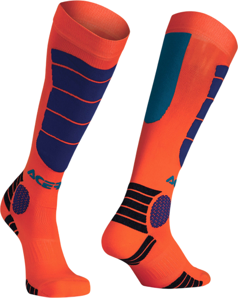 Изображение товара Мотогольфы Acerbis MX Impact Kid 0021909.204.067 (р.35-38, L/XL, оранжевый/синий)