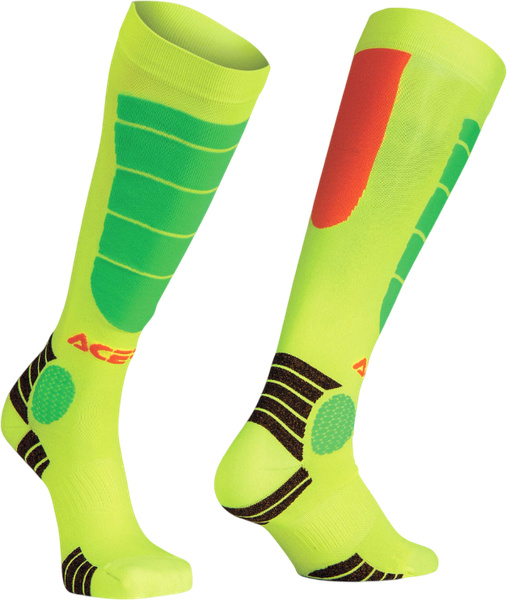 Изображение товара Мотогольфы Acerbis MX Impact Kid 0021909.206.067 (р.35-38, L/XL, оранжевый/желтый)