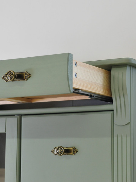 Изображение товара Тумба Dipriz Susanna 1дв + 5ящ Н1250х910х416 / Д.20069.1 (сосна/pantone 5497)