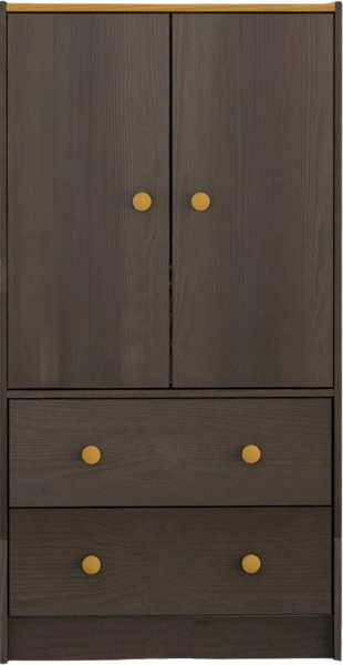 Изображение товара Тумба Dipriz Раст 2дв.+2ящ. с перегородками / Д.20293.3 (серый воск/антик)