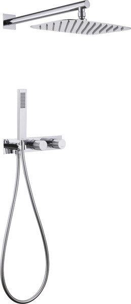 Изображение товара Душевая система со смесителем Abber Rund AF8718 (хром)