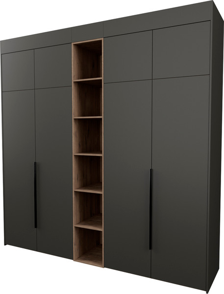 Изображение товара Шкаф Рэйгрупп Рэй S257-В11-3-WKW В11-3 (дуб веллингтон/кобальт)