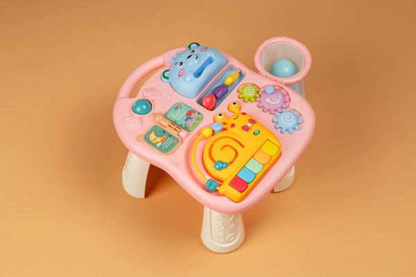 Изображение товара Ходунки-каталка Labalu Комфорт и интеллект для малышей 3 в 1 (розовый)