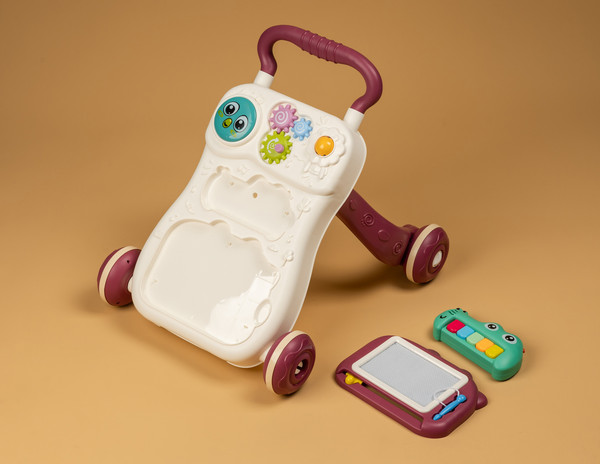 Изображение товара Ходунки-каталка Labalu Комфорт и интеллект для малышей (коричневый)