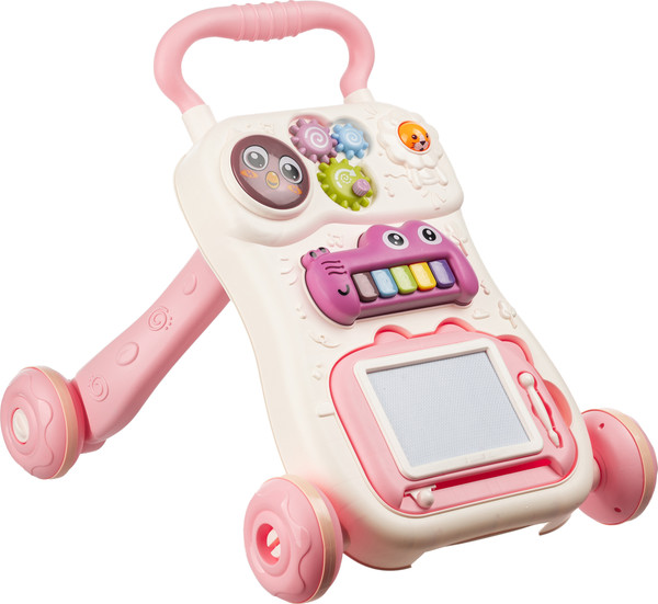 Изображение товара Ходунки-каталка Labalu Комфорт и интеллект для малышей (розовый)