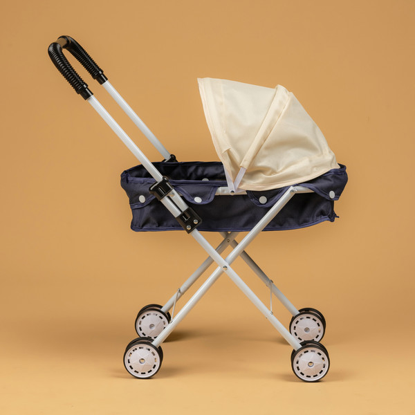 Изображение товара Коляска для куклы Labalu Eva (серый/бежевый)