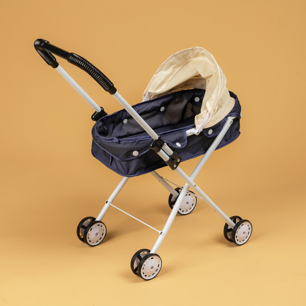 Изображение товара Коляска для куклы Labalu Eva (серый/бежевый)