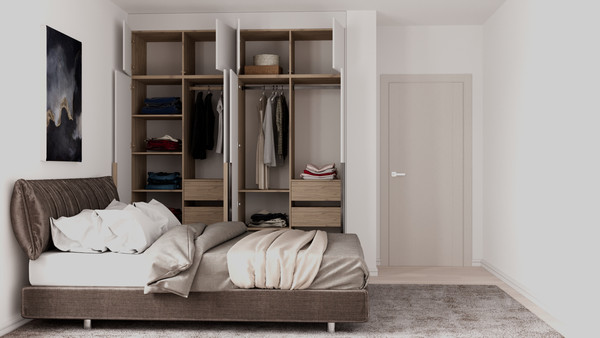 Изображение товара Шкаф Рэйгрупп Рэй S257-В9-3-EB В9-3 (дуб элисон/белый премиум)