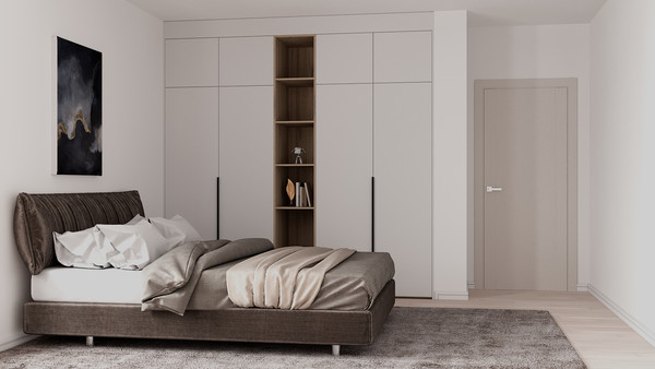 Изображение товара Шкаф Рэйгрупп Рэй S257-В11-1-EBЕ В11-1 (дуб элисон/белый премиум)