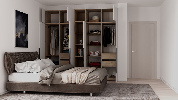 Изображение товара Шкаф Рэйгрупп Рэй S257-В11-3-EBЕ В11-3 (дуб элисон/белый премиум)