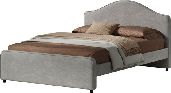 Изображение товара Полуторная кровать Sonit Dana 120x200 шенилл Eclipse (07 светло-серый)