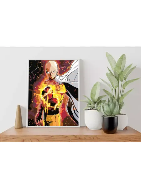 Изображение товара Картина по номерам PaintLine One Punch Man / PL-00216