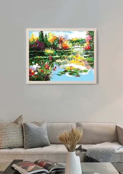 Изображение товара Картина по номерам PaintLine Клод Моне. Сад Живерни / PL-00178
