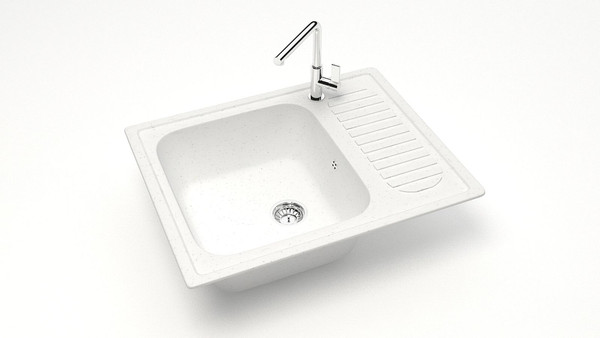 Изображение товара Мойка кухонная Marrbaxx 15/G31 / F015G031 (белый)