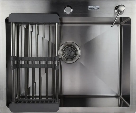 Изображение товара Мойка кухонная Marrbaxx B6050-S / B6050-MS (графит)