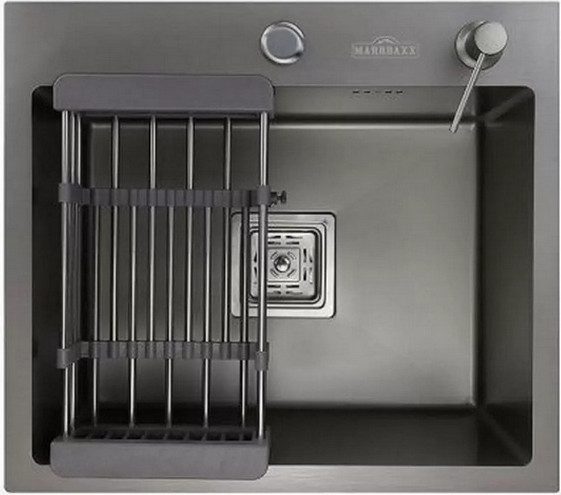 Изображение товара Мойка кухонная Marrbaxx B6050-S / B6050-MS (графит)