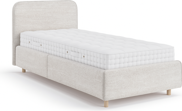 Изображение товара Двуспальная кровать Sonit Mia 140x200 велюр River (03 бежевый)