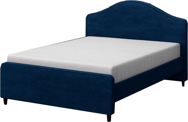 Изображение товара Двуспальная кровать Sonit Dana 160x200 шенилл Eclipse (15 синий)