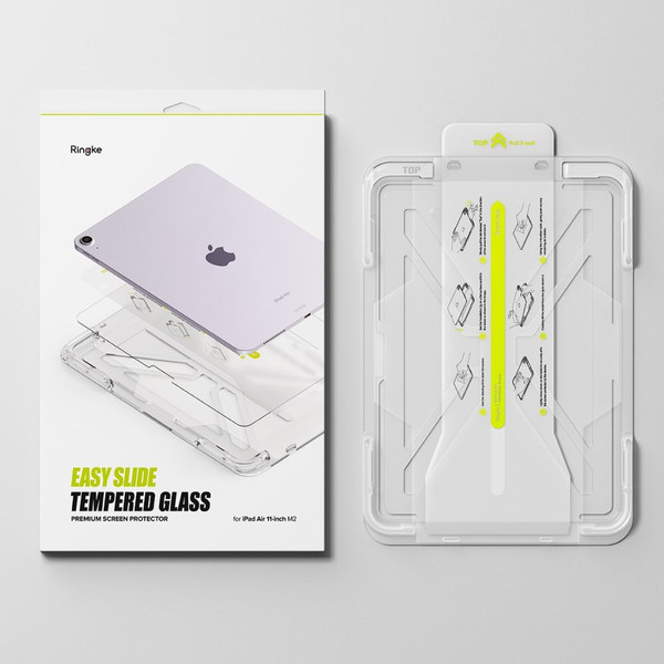 Изображение товара Защитное стекло для планшета Ringke Easy Slide для Ipad Air 11 6/2024 (Clear)