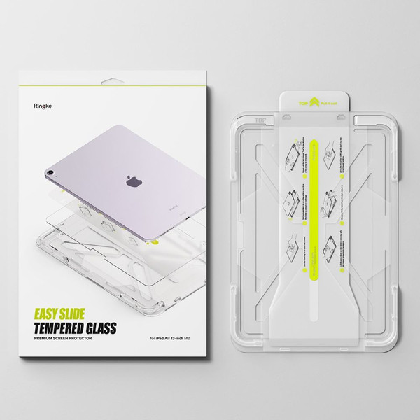 Изображение товара Защитное стекло для планшета Ringke Easy Slide для Ipad Air 13 6/2024 (Clear)