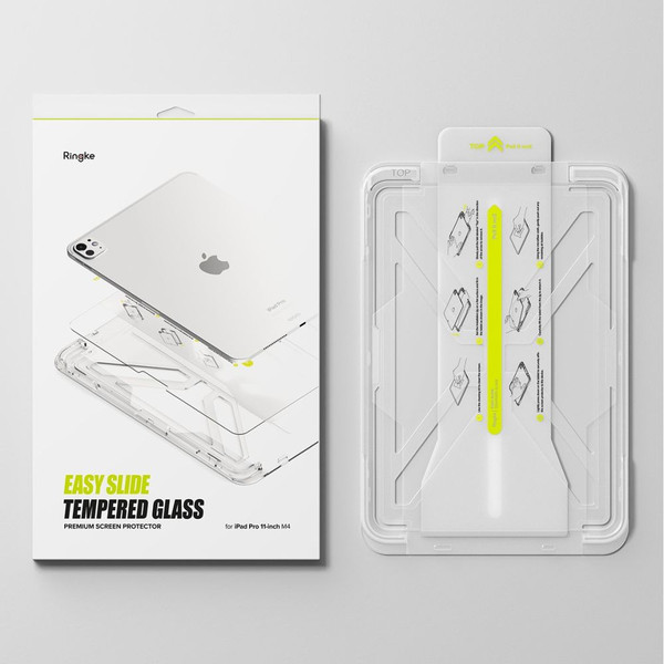 Изображение товара Защитное стекло для планшета Ringke Easy Slide для Ipad Pro 11 5/2024 (Clear)