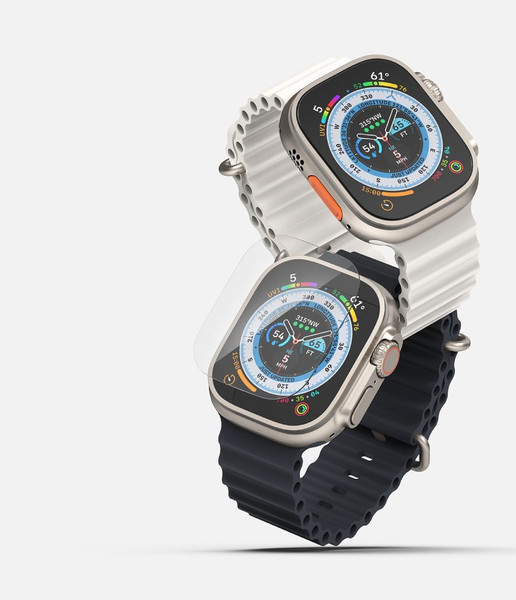 Изображение товара Защитное стекло для умных часов Ringke ID FC Glass для Apple Watch Ultra (4шт, Clear)