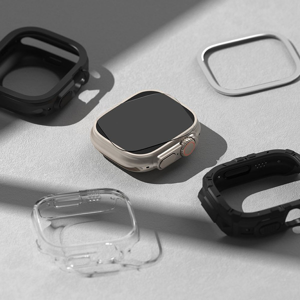 Изображение товара Защитное стекло для умных часов Ringke ID FC Glass для Apple Watch Ultra (4шт, Clear)