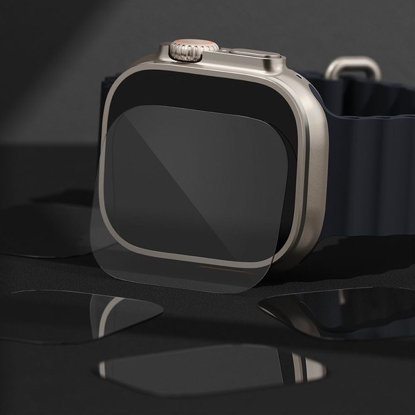Изображение товара Защитное стекло для умных часов Ringke ID FC Glass для Apple Watch Ultra (4шт, Clear)