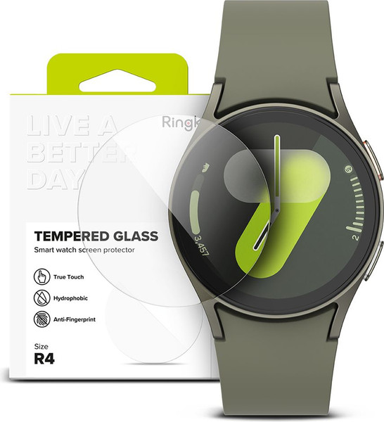 Изображение товара Защитное стекло для умных часов Ringke Tempered Glass для Galaxy Watch 4/5/6/7/FE (4шт, Clear)