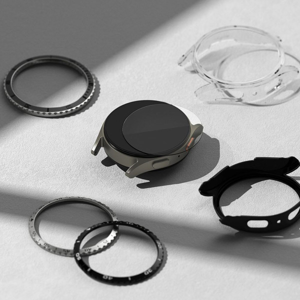 Изображение товара Защитное стекло для умных часов Ringke Tempered Glass для Galaxy Watch 4/5/6/7/FE (4шт, Clear)
