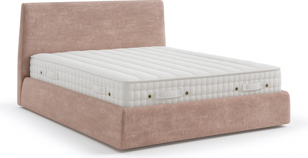 Изображение товара Двуспальная кровать Sonit Pegaso 160x200 с ПМ велюр River  (07 пыльная роза)