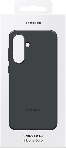 Изображение товара Чехол-накладка Samsung Silicone Case для Galaxy A36 / EF-PA366CBEGRU (черный)