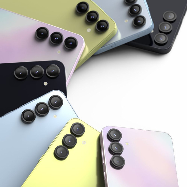 Изображение товара Защитное стекло для камеры телефона Ringke Camera Frame Protector для Galaxy A35/A55 5G (черный)