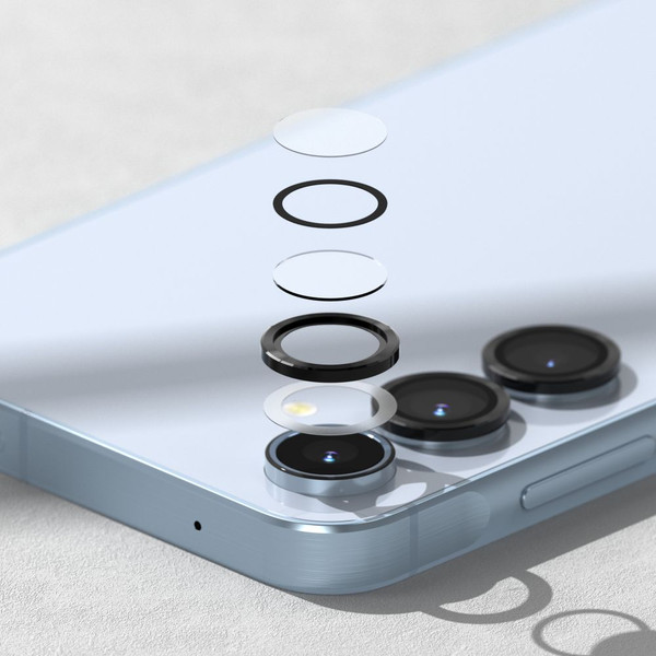 Изображение товара Защитное стекло для камеры телефона Ringke Camera Frame Protector для Galaxy A35/A55 5G (черный)