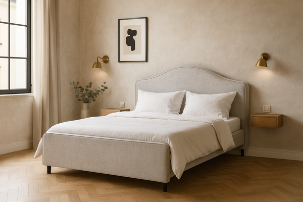 Изображение товара Полуторная кровать Sonit Dana 140x200 велюр River (05 антрацит)