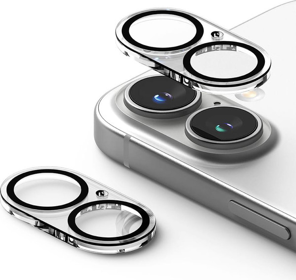 Изображение товара Защитное стекло для камеры телефона Ringke Camera Protector для iPhone 16/16 Plus (2шт, Clear)