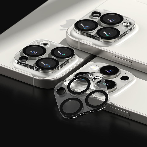 Изображение товара Защитное стекло для камеры телефона Ringke Camera Protector для iPhone 16 Pro/16 Pro Max (2шт, Clear)