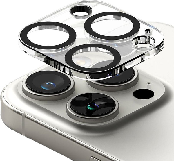 Изображение товара Защитное стекло для камеры телефона Ringke Camera Protector для iPhone 16 Pro/16 Pro Max (2шт, Clear)