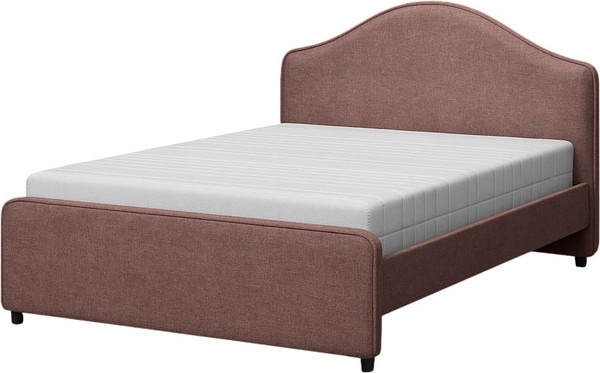 Изображение товара Двуспальная кровать Sonit Dana 180x200 шенилл Eclipse (02 пыльная роза)