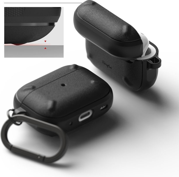 Изображение товара Чехол для наушников Ringke Onyx для Airpods Pro 1/2 (черный)