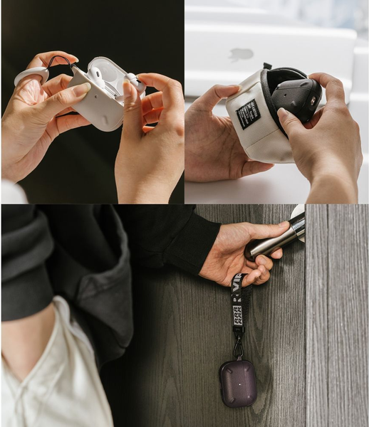 Изображение товара Чехол для наушников Ringke Onyx для Airpods Pro 1/2 (черный)